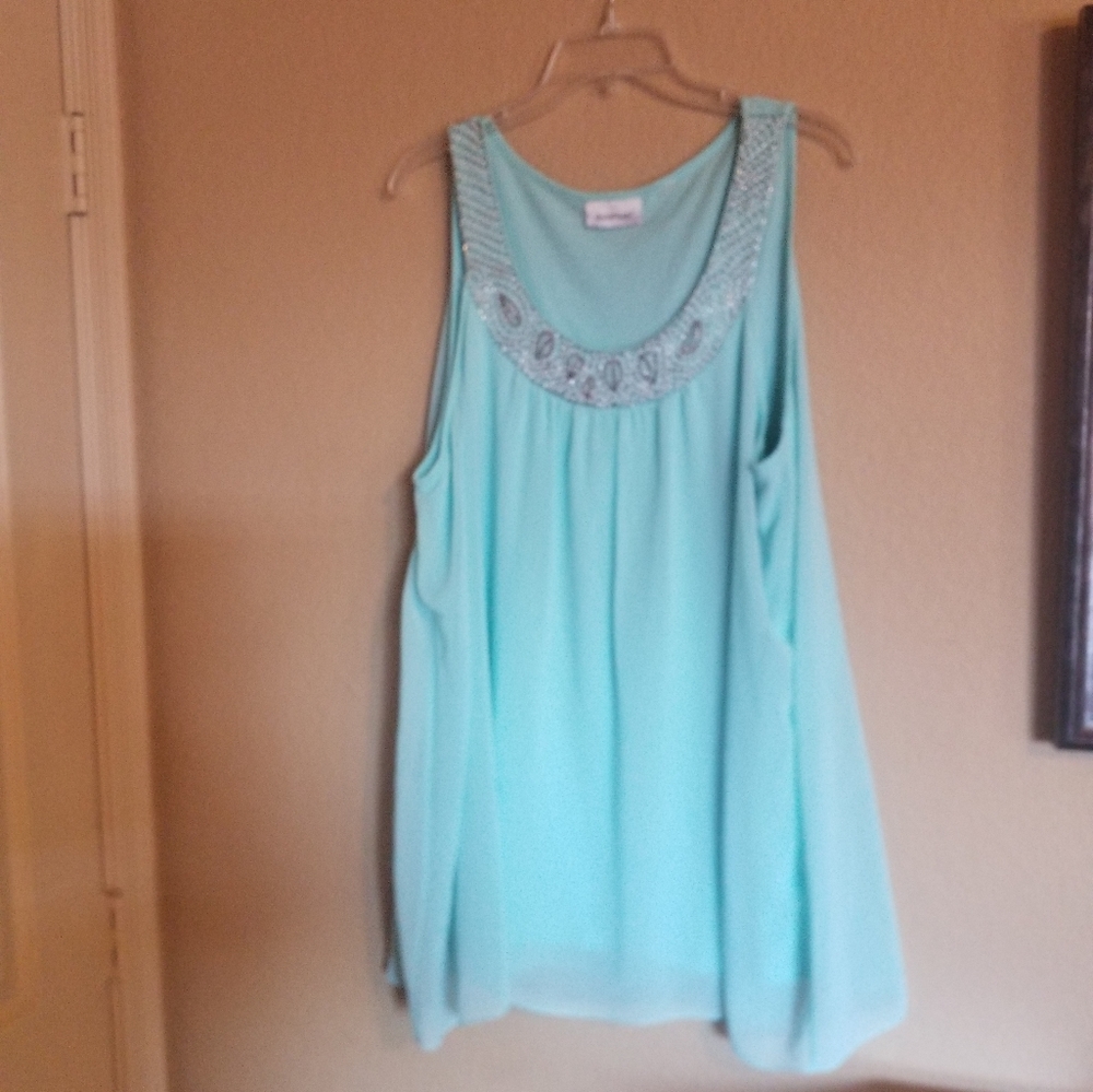 Avenue sleeveless top.